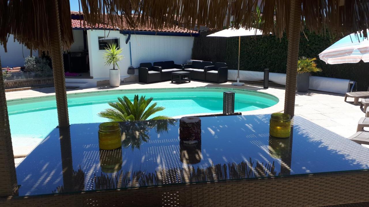 Chalet Zure Ondoan - Spa Et Piscine Chauffee Tarnos Luaran gambar
