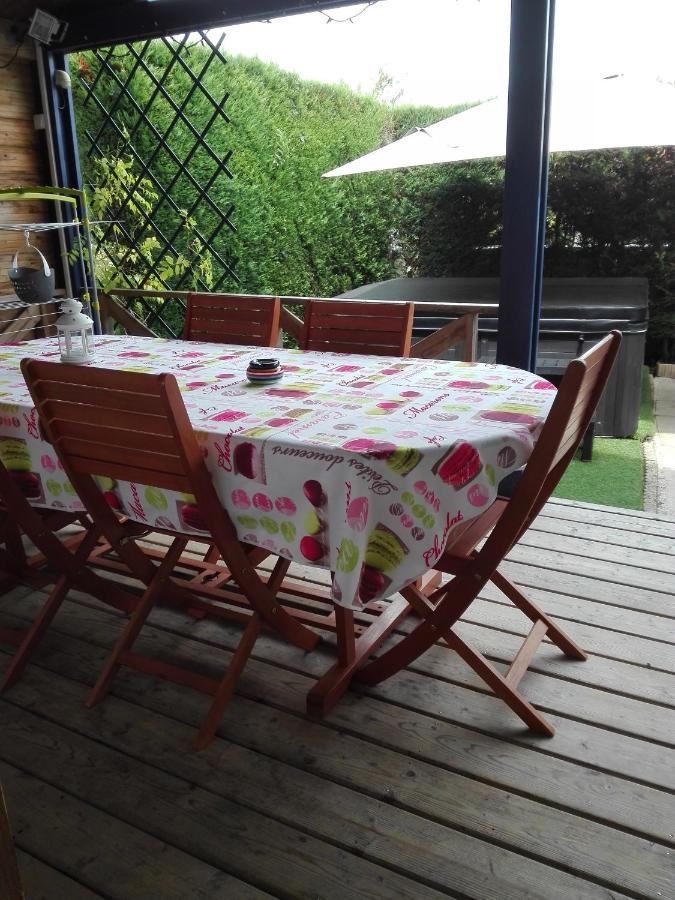 Chalet Zure Ondoan - Spa Et Piscine Chauffee Tarnos Luaran gambar